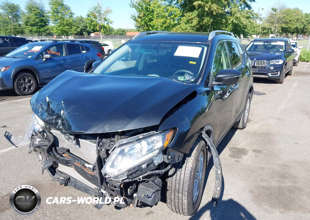 2016 Nissan Rogue Sv VIN:KNMAT2MV5GP696451 - 2