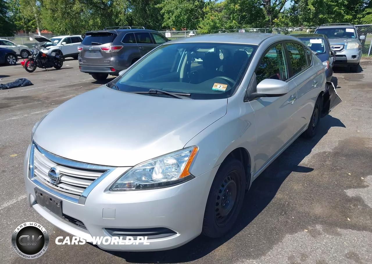 2014 Nissan Sentra Sv VIN:3N1AB7AP2EY317362 - 2