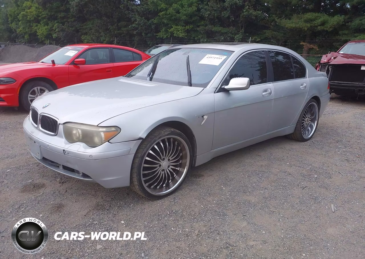 2003 BMW 745I VIN:WBAGL63473DP68088 - 2