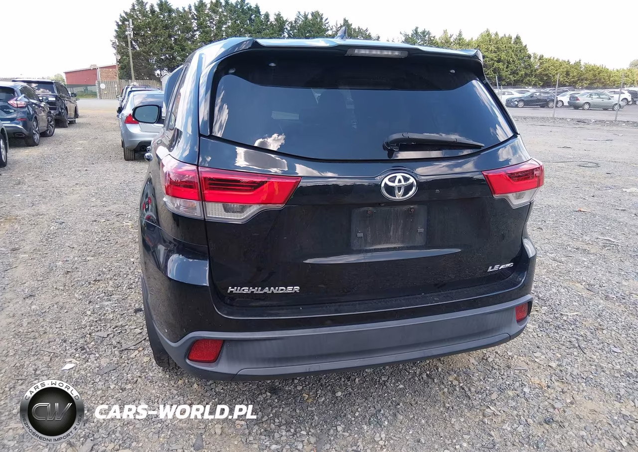 2017 Toyota Highlander Le Plus VIN:5TDBZRFH1HS405325 - 6