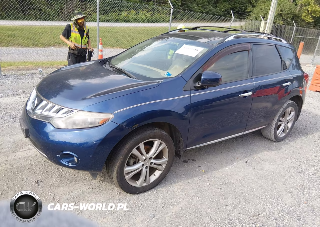 2010 Nissan Murano Le VIN:JN8AZ1MW3AW131361 - 2