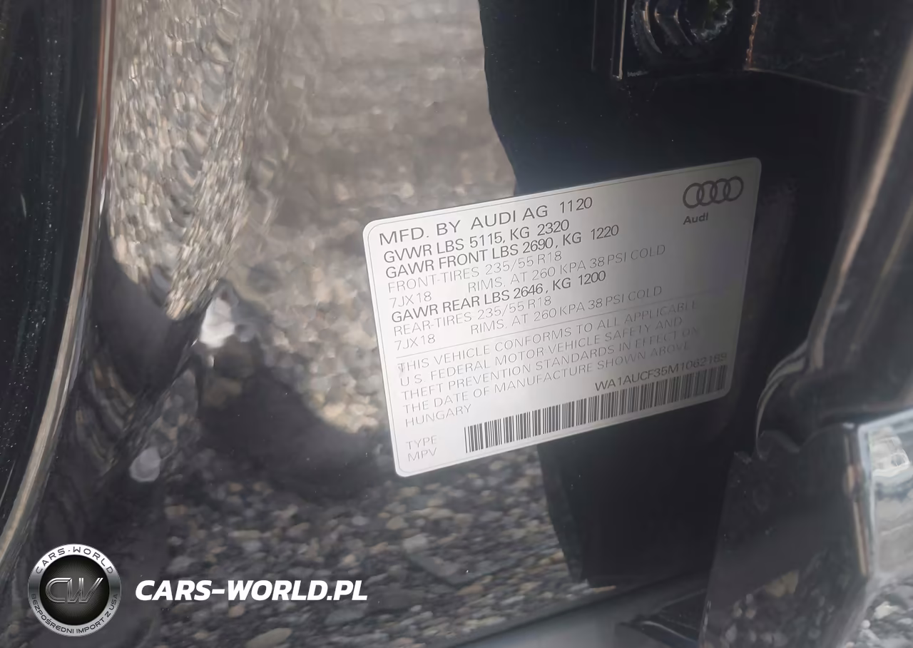 2021 Audi Q3 Premium 40 Tfsi Quattro Tiptronic VIN:WA1AUCF35M1062189 - 9