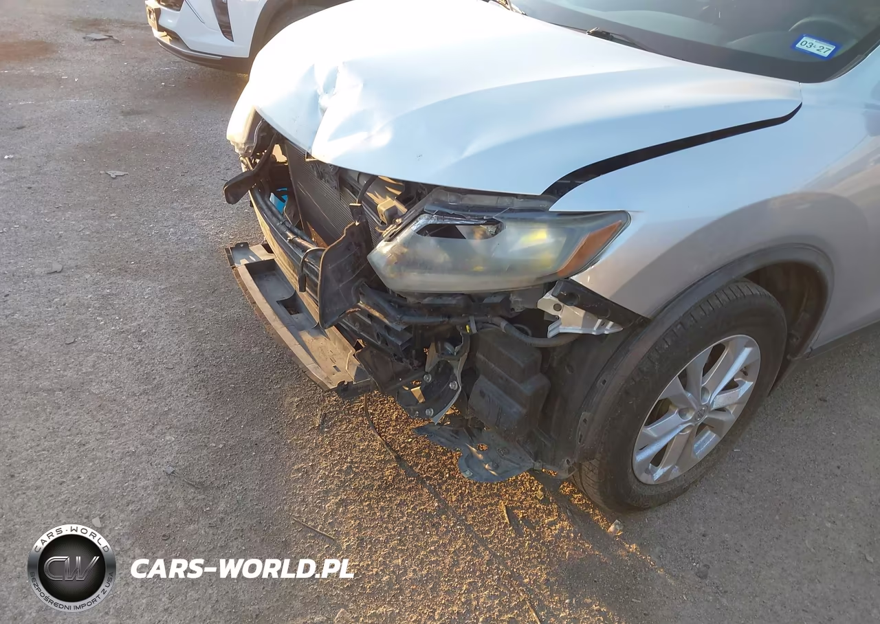 2015 Nissan Rogue Sv VIN:KNMAT2MT6FP554204 - 14