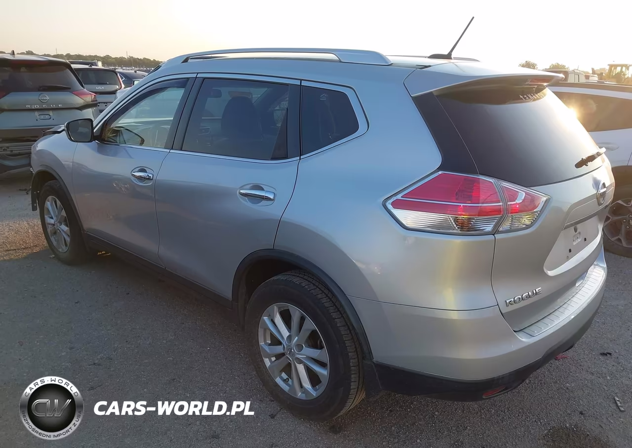 2015 Nissan Rogue Sv VIN:KNMAT2MT6FP554204 - 3