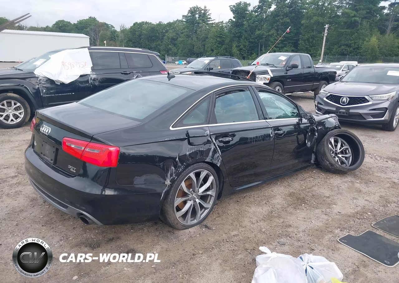2013 Audi A6 3.0T Premium VIN:WAUJGAFC2DN067311 - 4