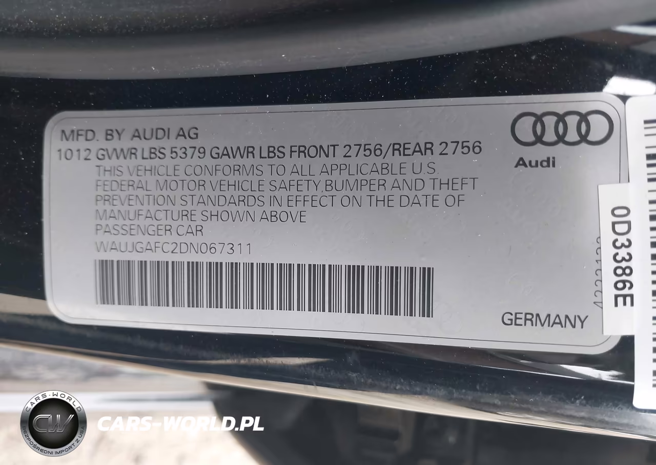 2013 Audi A6 3.0T Premium VIN:WAUJGAFC2DN067311 - 9