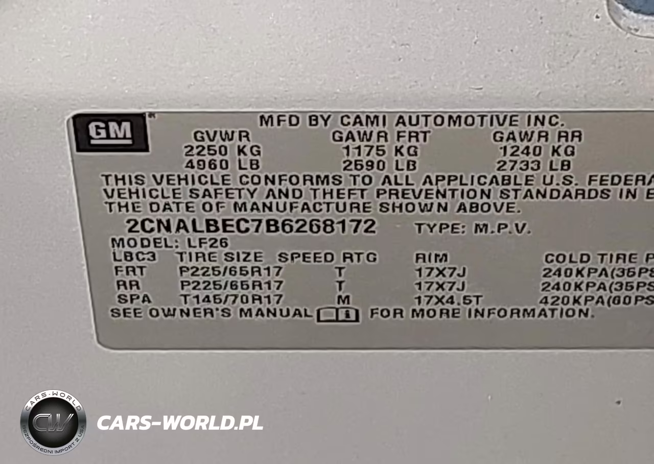 2011 Chevrolet Equinox Ls VIN:2CNALBEC7B6268172 - 9