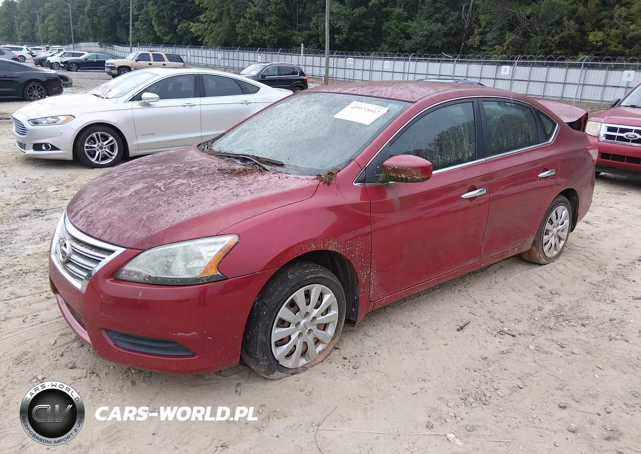 2014 Nissan Sentra Sv VIN:3N1AB7AP5EL675715 - 2