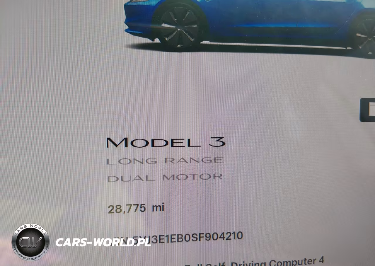2025 Tesla Model 3 Long Range All-Wheel Drive VIN:5YJ3E1EB0SF904210 - 14