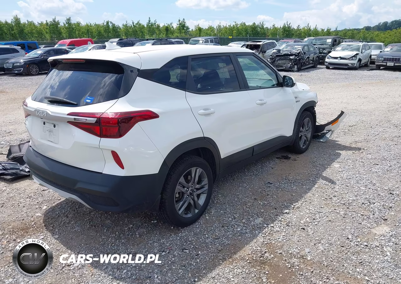 2022 Kia Seltos Lx VIN:KNDEPCAAXN7258647 - 4