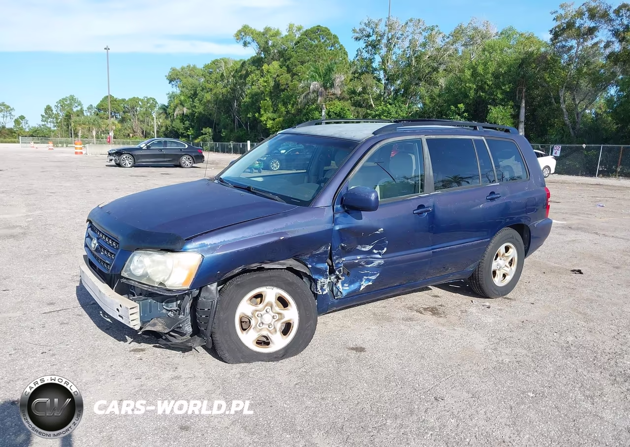 2003 Toyota Highlander VIN:JTEGD21A530066128 - 2