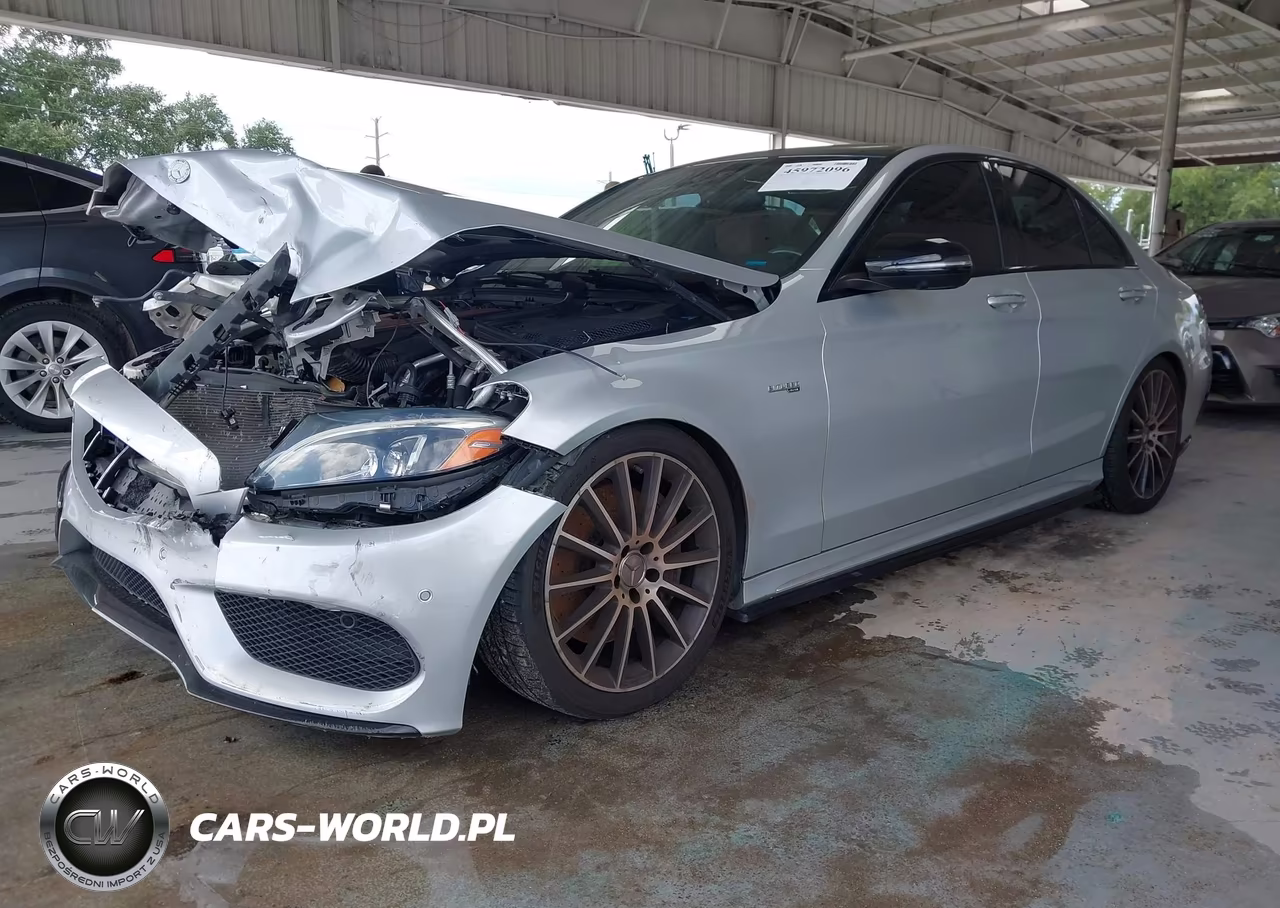 2017 Mercedes-Benz Amg C 43 4Matic VIN:55SWF6EB1HU200533 - 2