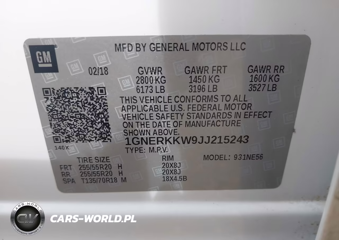 2018 Chevrolet Traverse Premier VIN:1GNERKKW9JJ215243 - 9