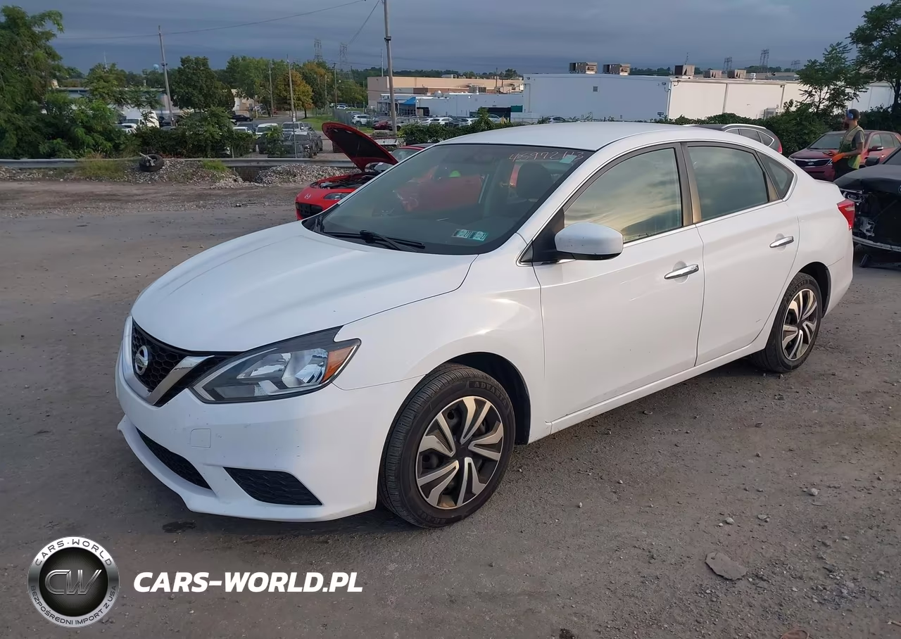 2016 Nissan Sentra Sv VIN:3N1AB7AP3GL681371 - 2