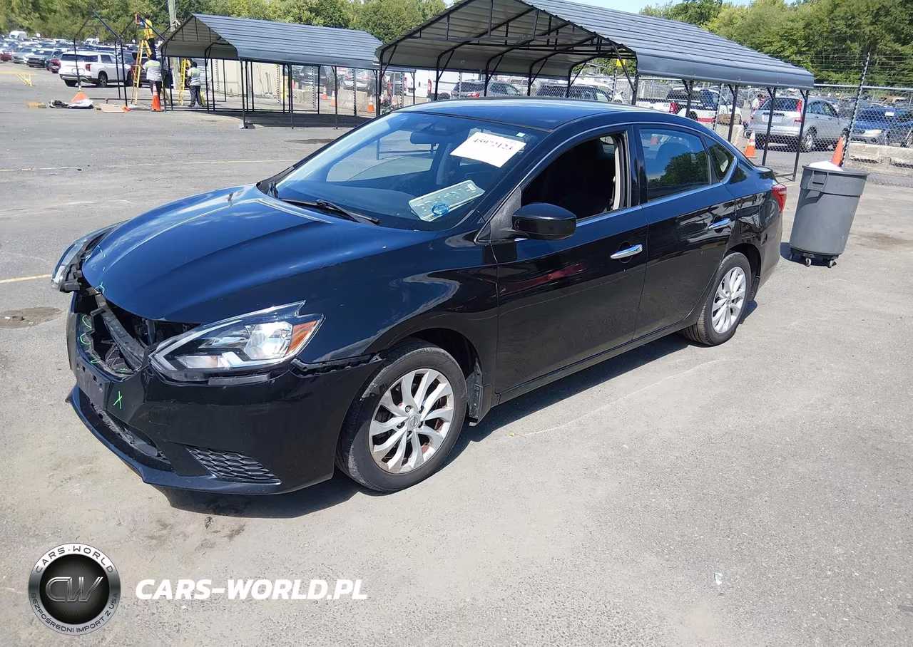 2018 Nissan Sentra Sv VIN:3N1AB7APXJL636449 - 2