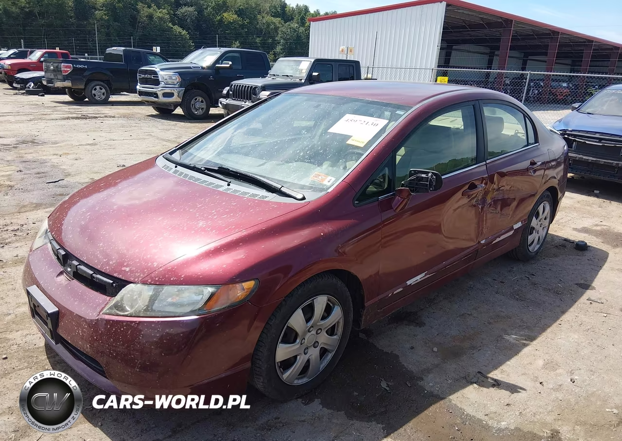 2006 Honda Civic Lx VIN:1HGFA16526L145355 - 2