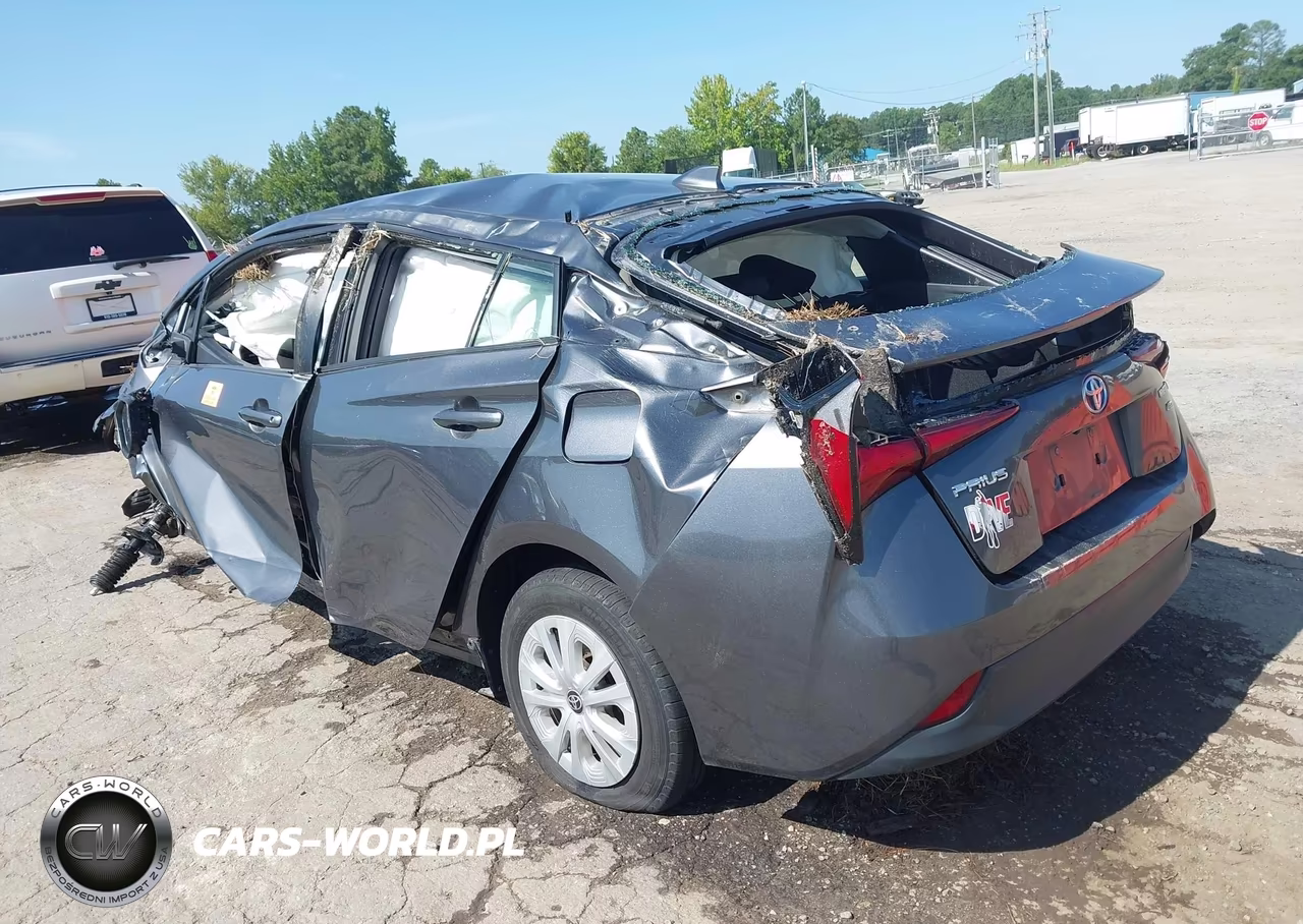 2019 Toyota Prius L Eco VIN:JTDKARFU8K3099799 - 3