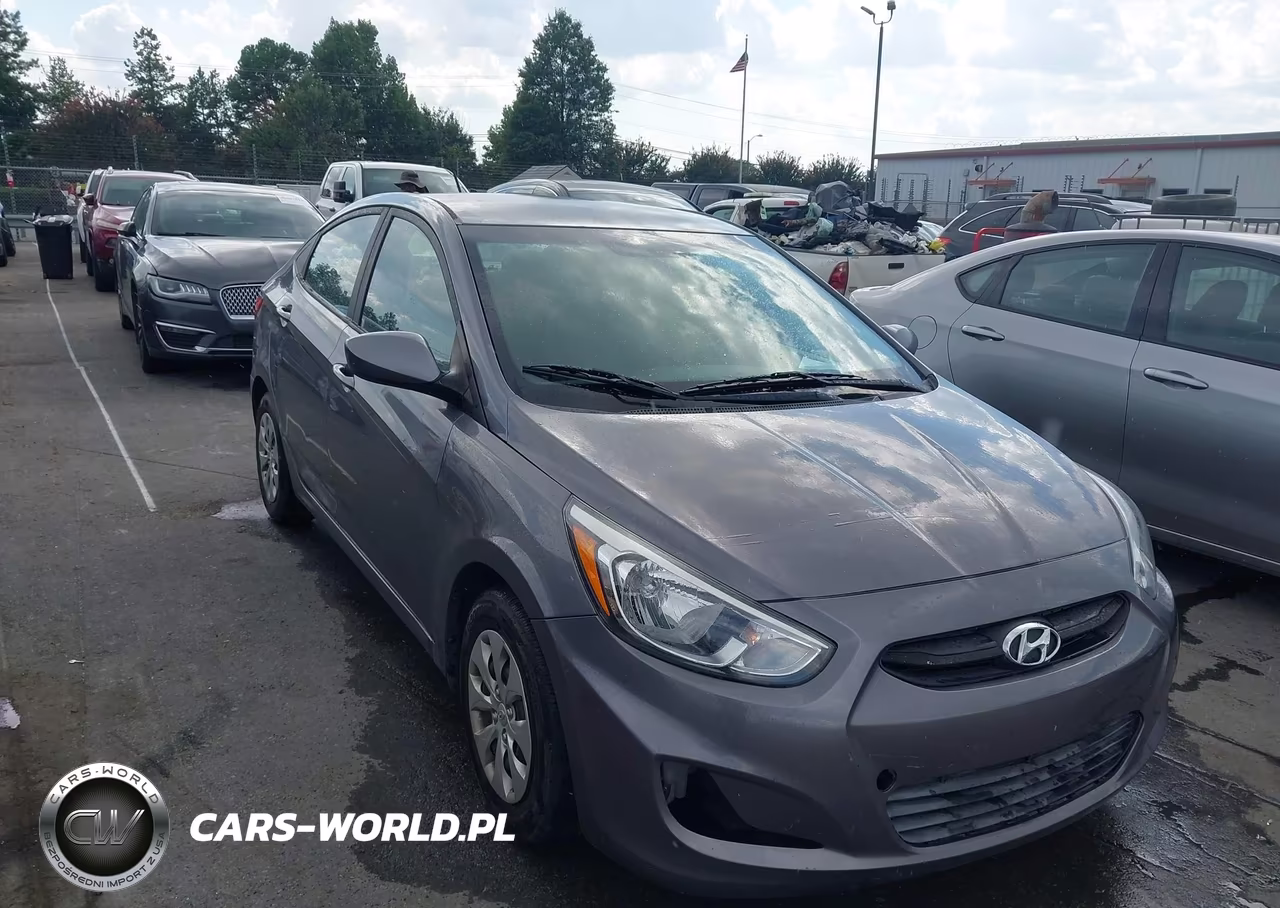 2017 Hyundai Accent Se VIN:KMHCT4AE6HU286698 - 1