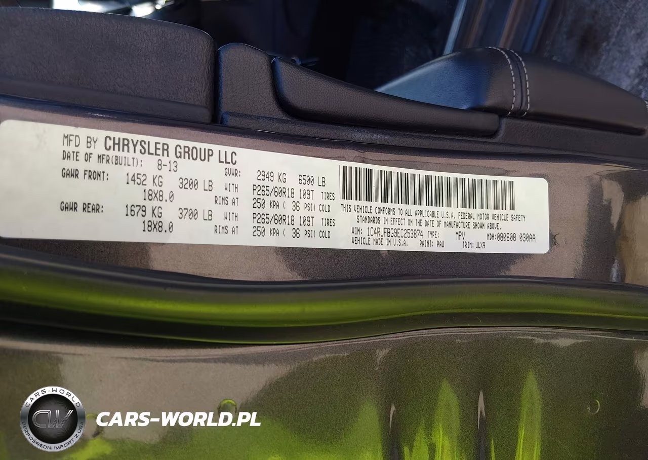 2014 Jeep Grand Cherokee Limited VIN:1C4RJFBG9EC253874 - 9