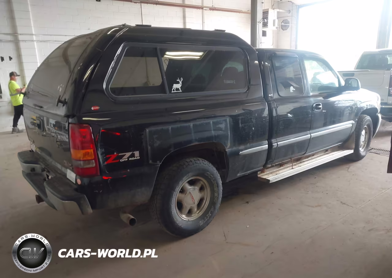 2000 GMC Sierra 1500 Sle VIN:1GTEK19T1YE345135 - 4