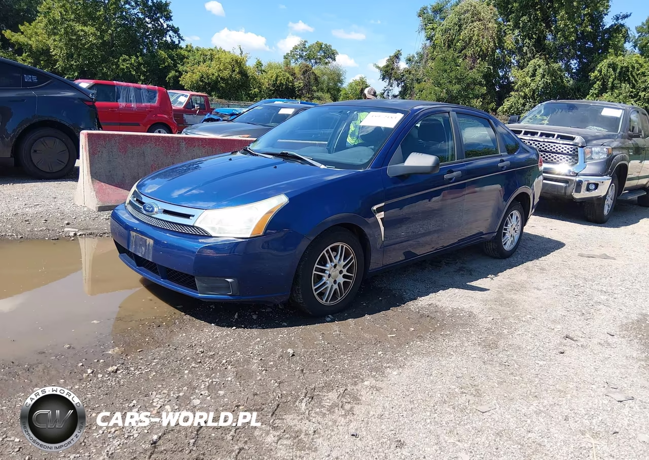 2008 Ford Focus Se-Ses VIN:1FAHP35N18W258952 - 2