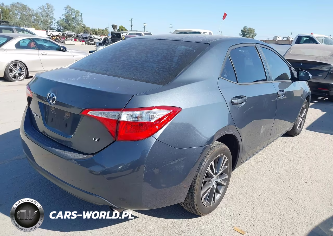 2016 Toyota Corolla Le Plus VIN:5YFBURHE6GP412408 - 4