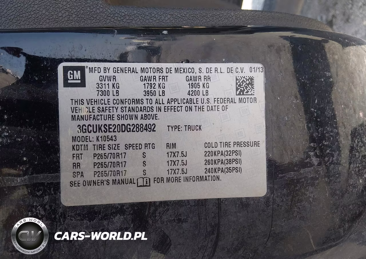 2013 Chevrolet Silverado 1500 Lt VIN:3GCUKSE20DG288492 - 9
