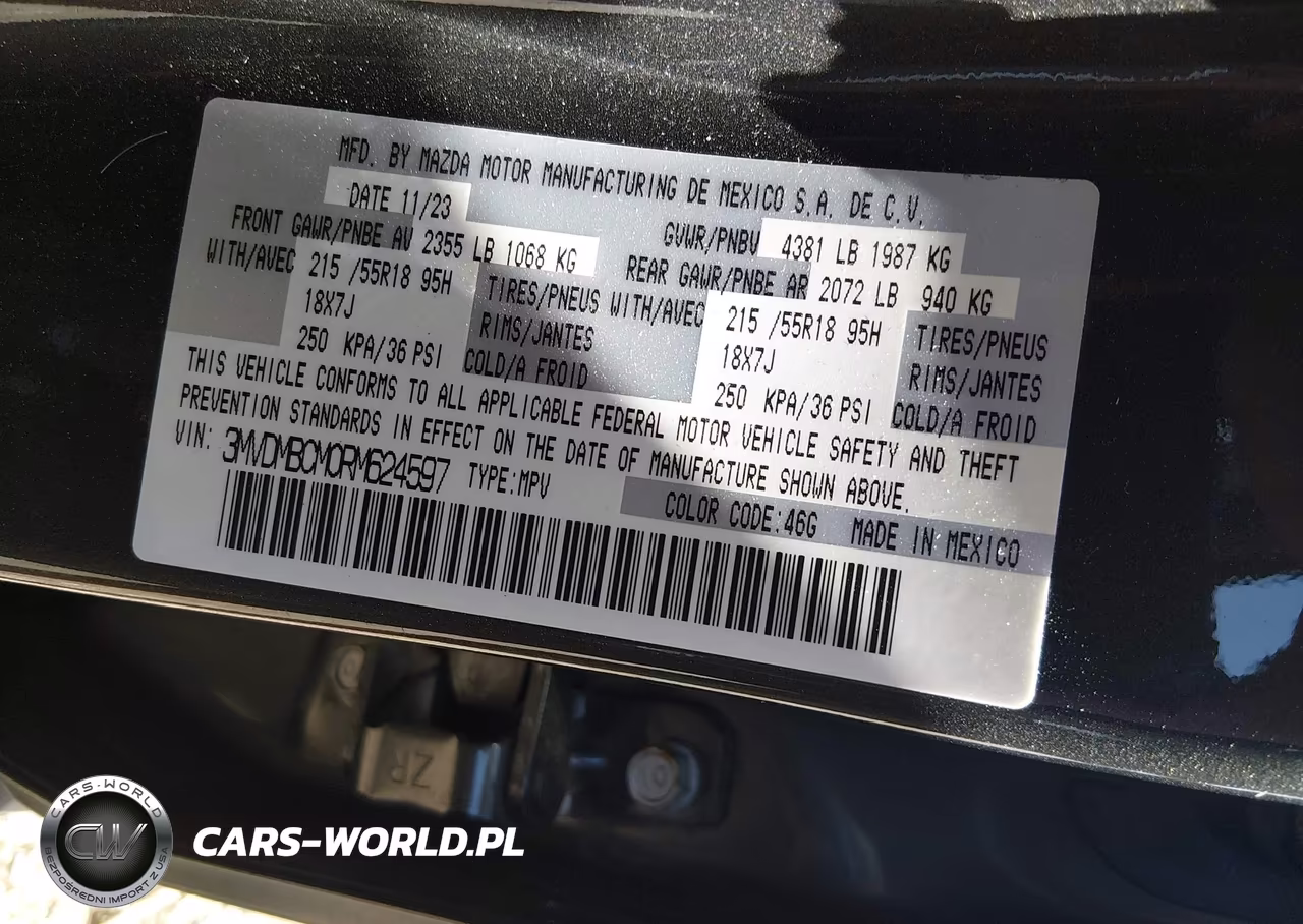 2024 Mazda Cx-30 2.5 S Preferred Package VIN:3MVDMBCM0RM624597 - 9