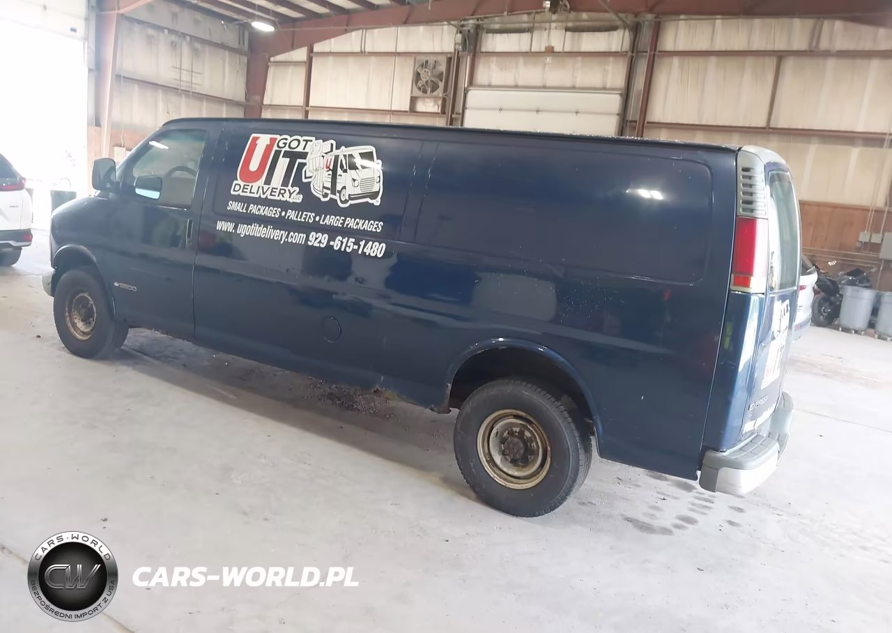 2002 Chevrolet Express VIN:1GCHG39R621104393 - 3