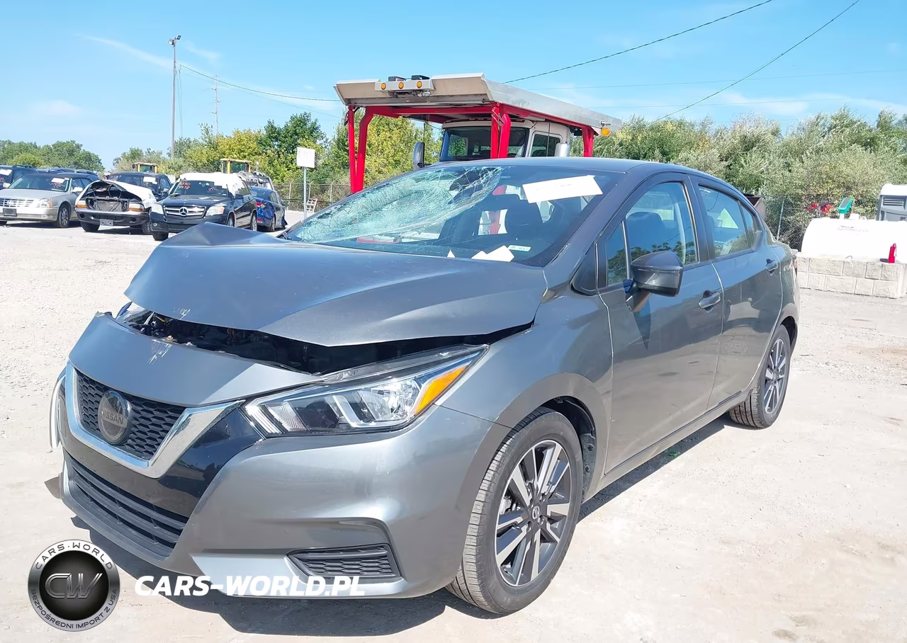 2021 Nissan Versa Sv Xtronic Cvt VIN:3N1CN8EV7ML843402 - 2
