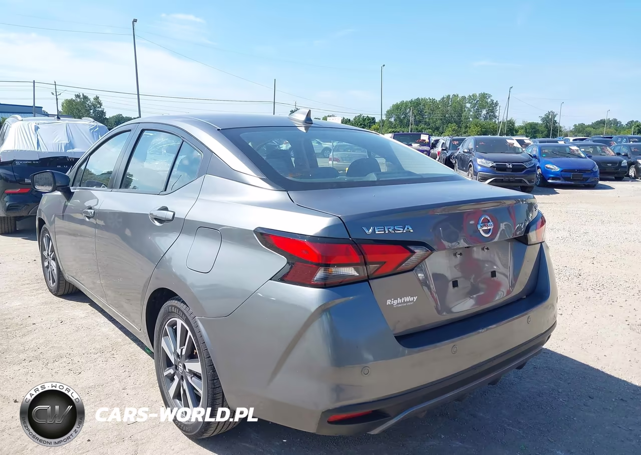 2021 Nissan Versa Sv Xtronic Cvt VIN:3N1CN8EV7ML843402 - 3