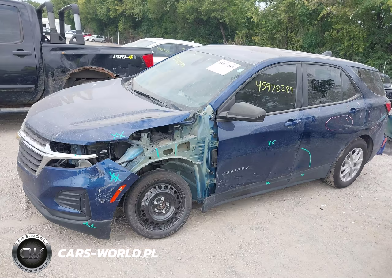 2022 Chevrolet Equinox Fwd Ls VIN:3GNAXHEV5NS196267 - 14
