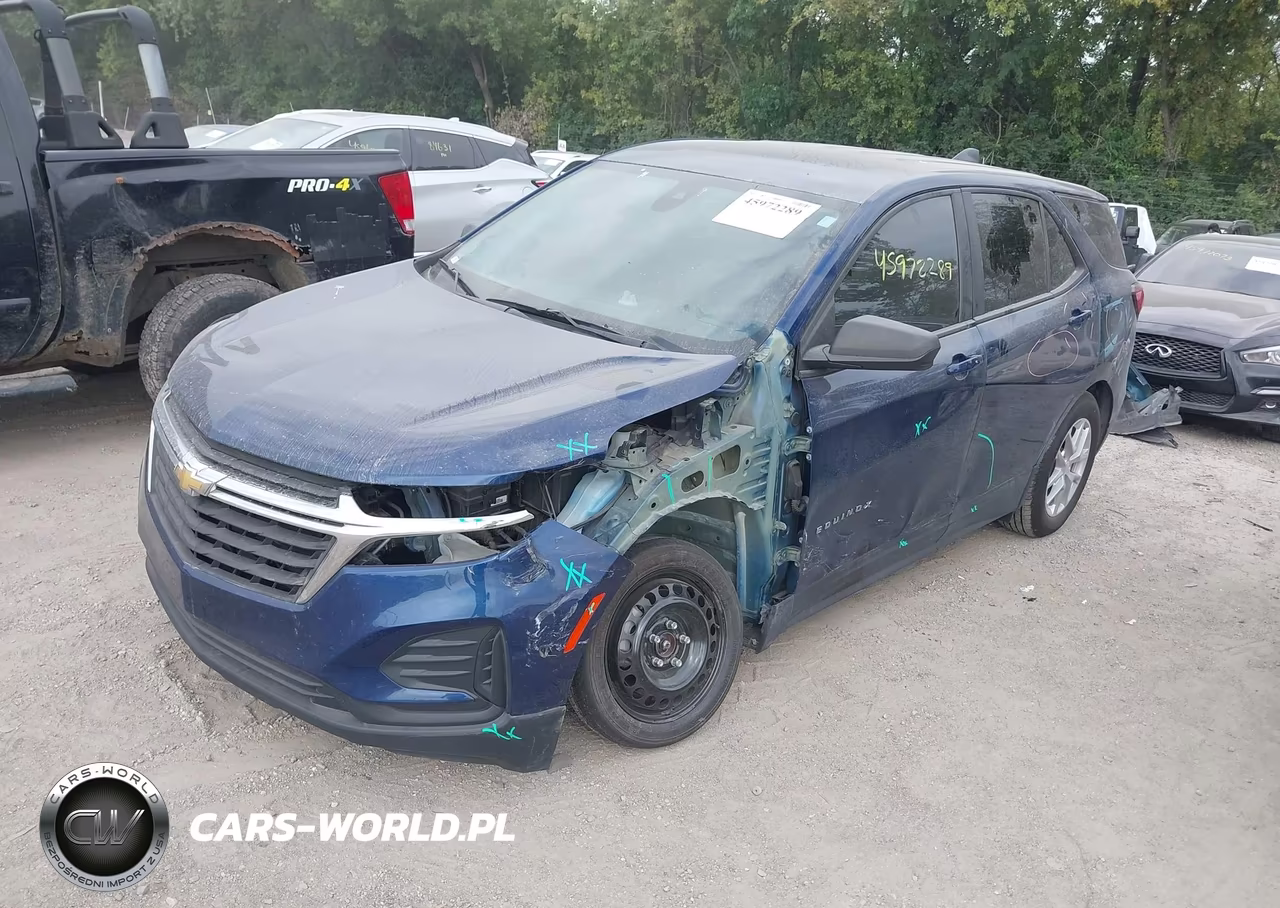 2022 Chevrolet Equinox Fwd Ls VIN:3GNAXHEV5NS196267 - 2