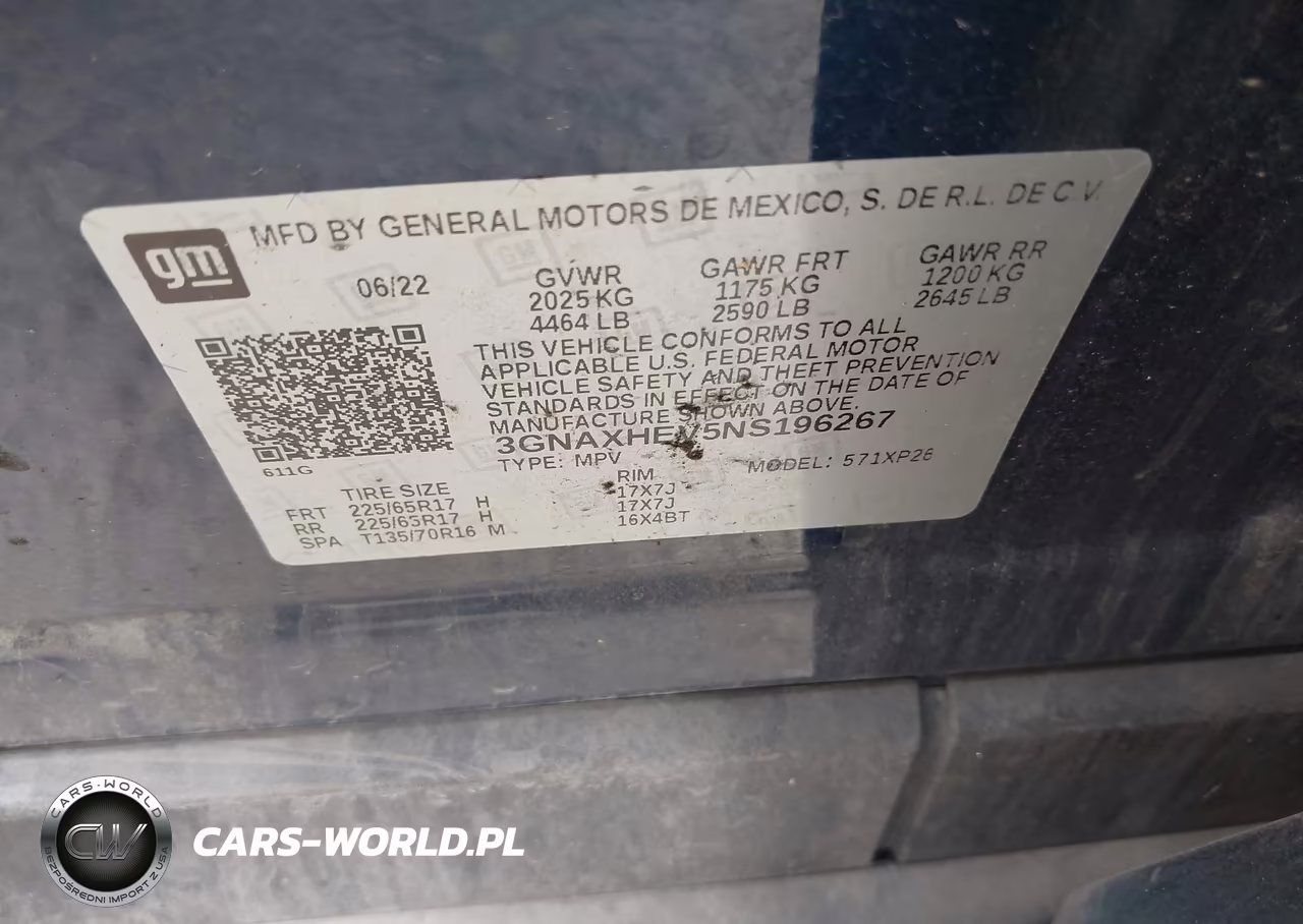 2022 Chevrolet Equinox Fwd Ls VIN:3GNAXHEV5NS196267 - 9