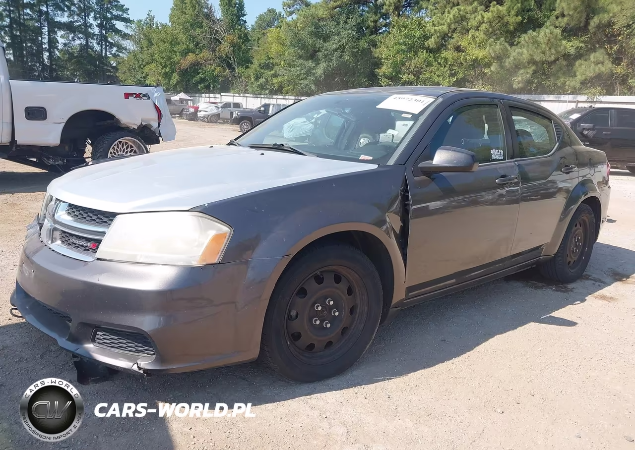 2014 Dodge Avenger Se VIN:1C3CDZAB1EN203807 - 2