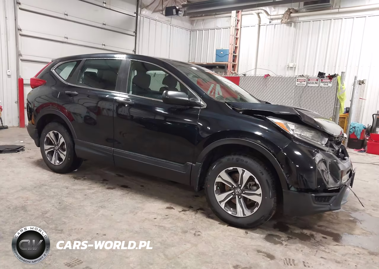 2018 Honda Cr-V Lx VIN:5J6RW6H36JL002367 - 1