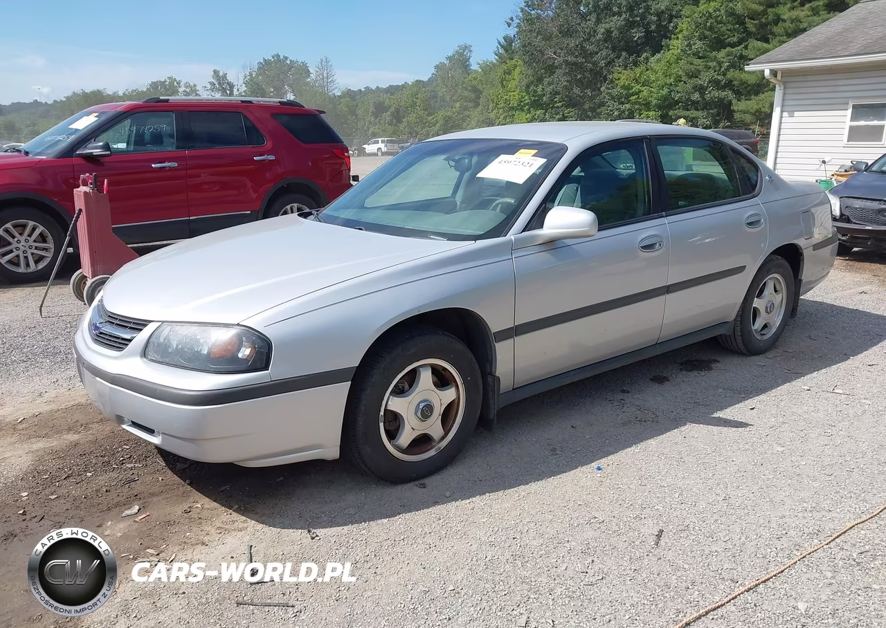2003 Chevrolet Impala VIN:2G1WF52E939449775 - 2