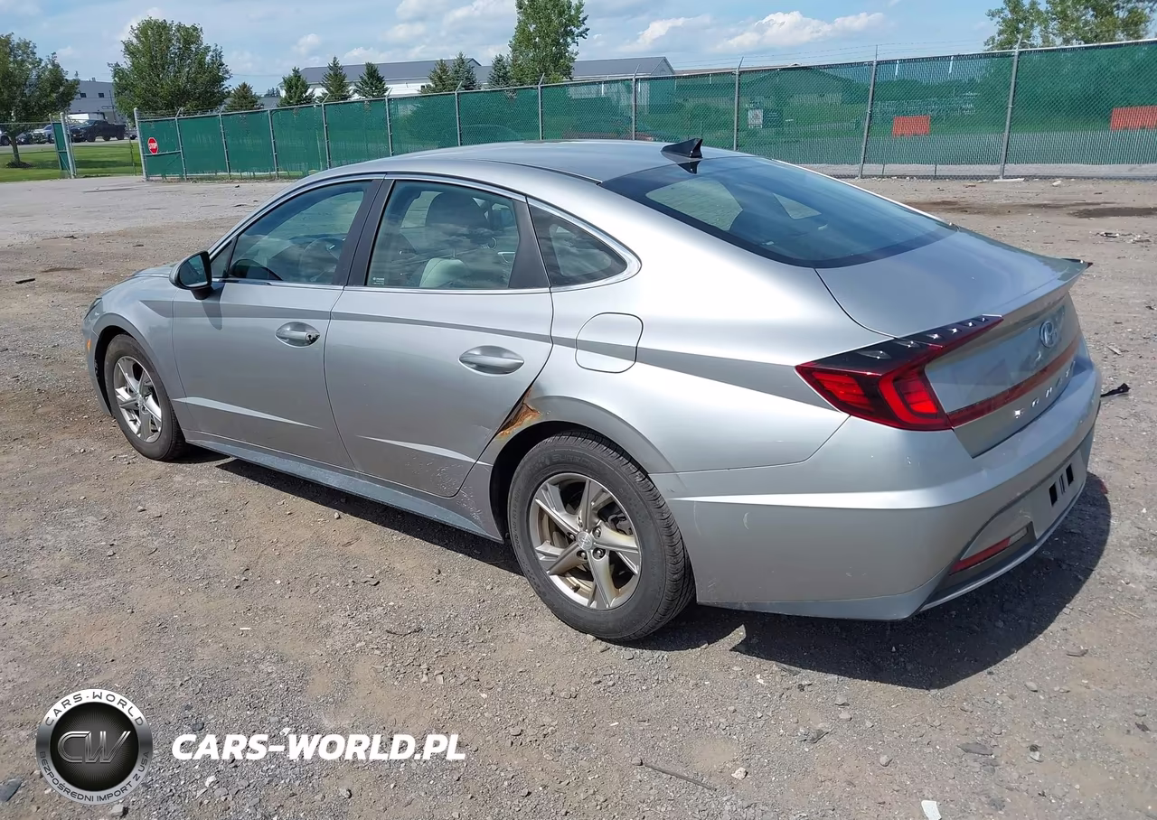 2021 Hyundai Sonata Se VIN:5NPEG4JA2MH130015 - 3
