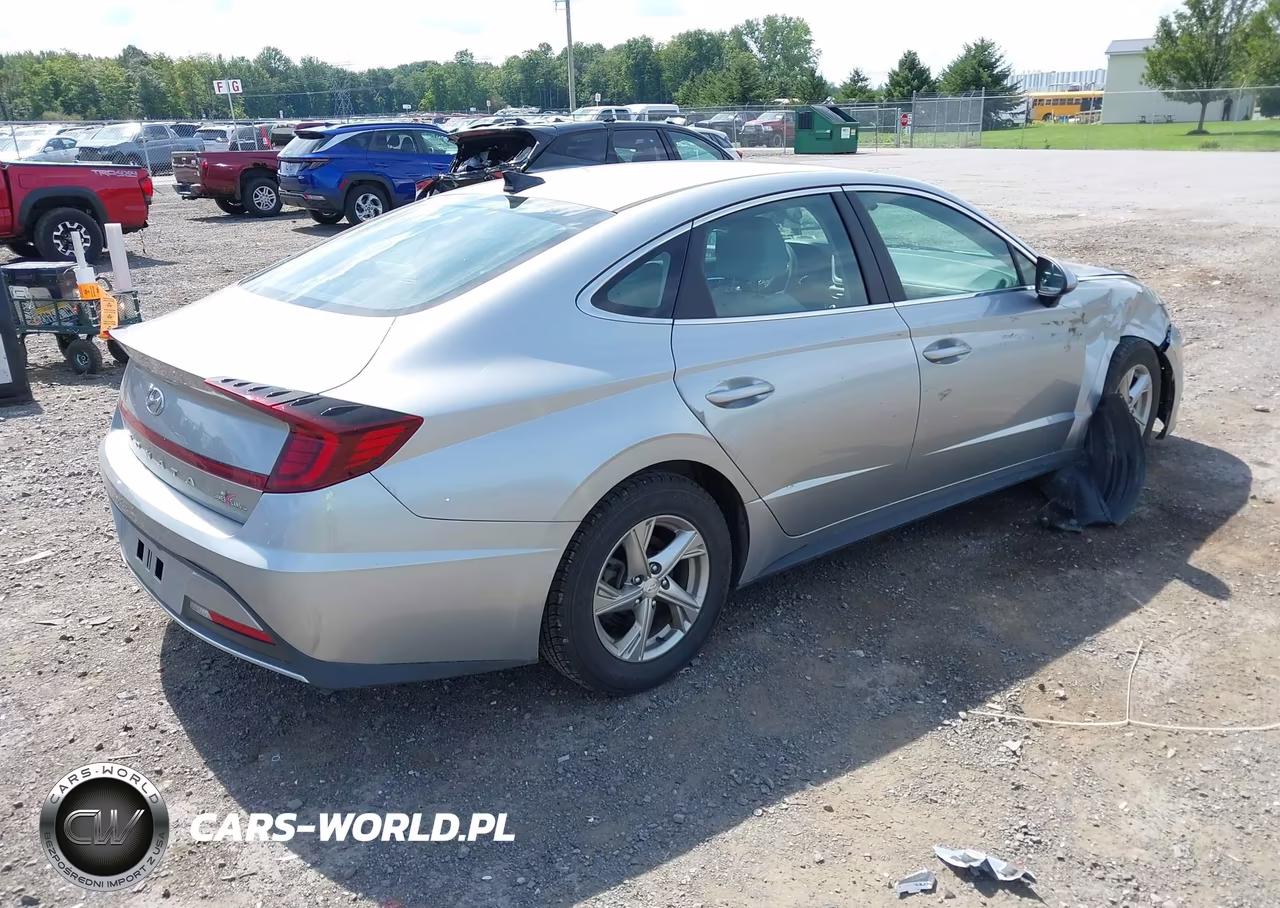 2021 Hyundai Sonata Se VIN:5NPEG4JA2MH130015 - 4