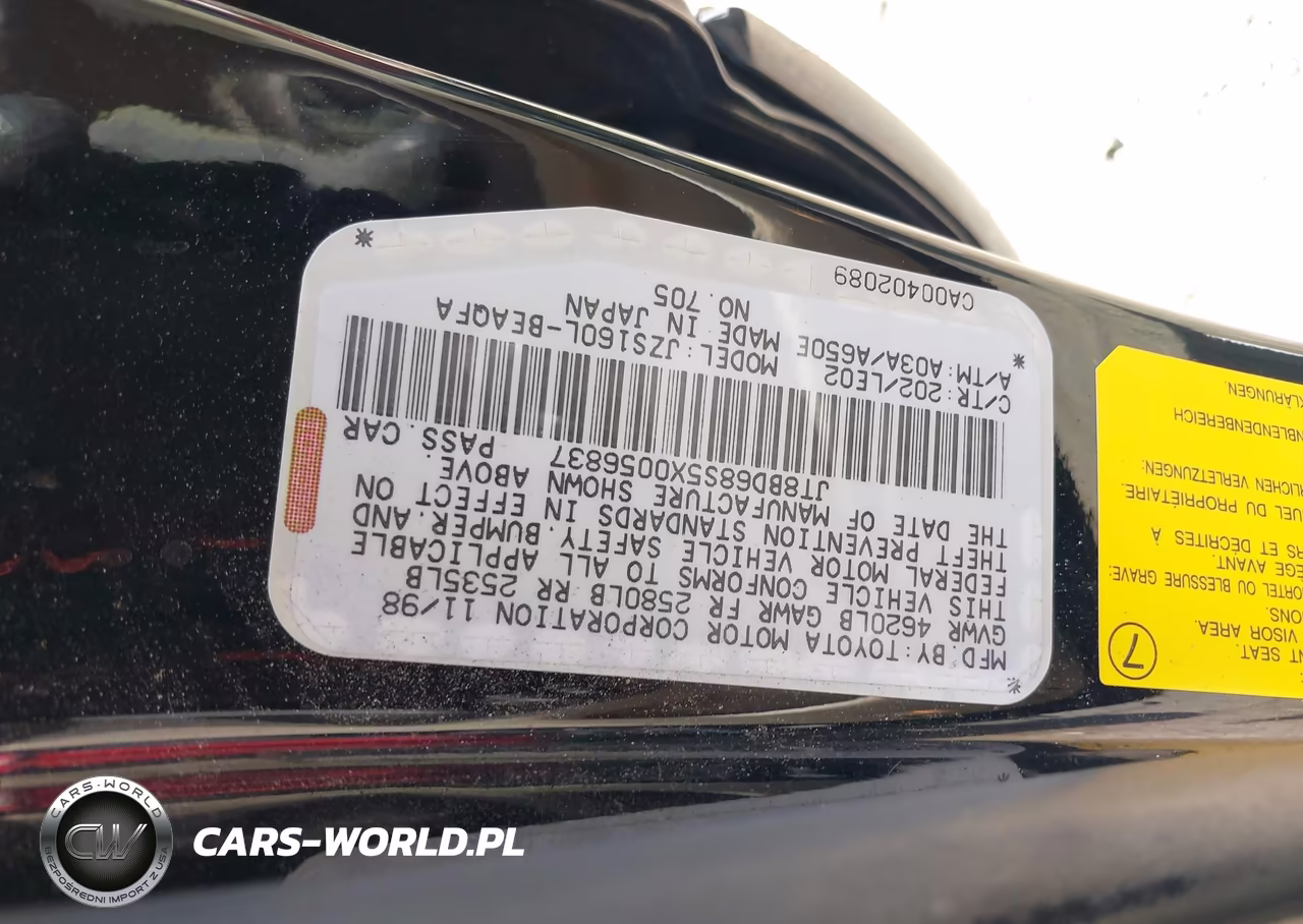 1999 Lexus Gs 300 VIN:JT8BD68S5X0056837 - 9