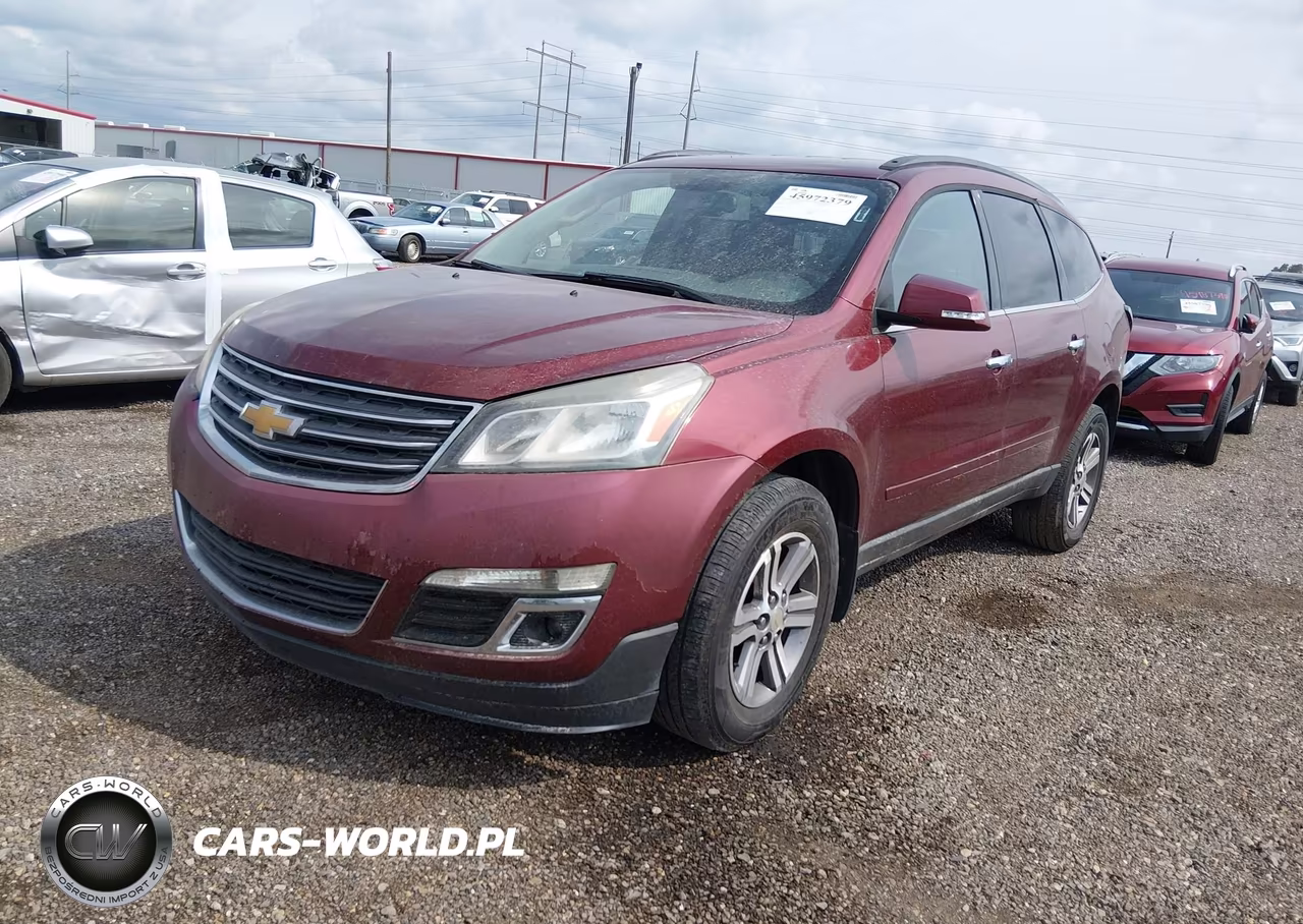 2016 Chevrolet Traverse 2Lt VIN:1GNKRHKD6GJ177287 - 2