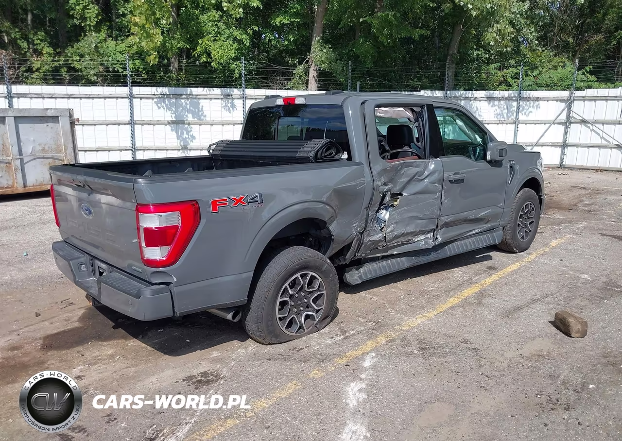 2021 Ford F-150 Lariat VIN:1FTFW1E84MFA58337 - 4