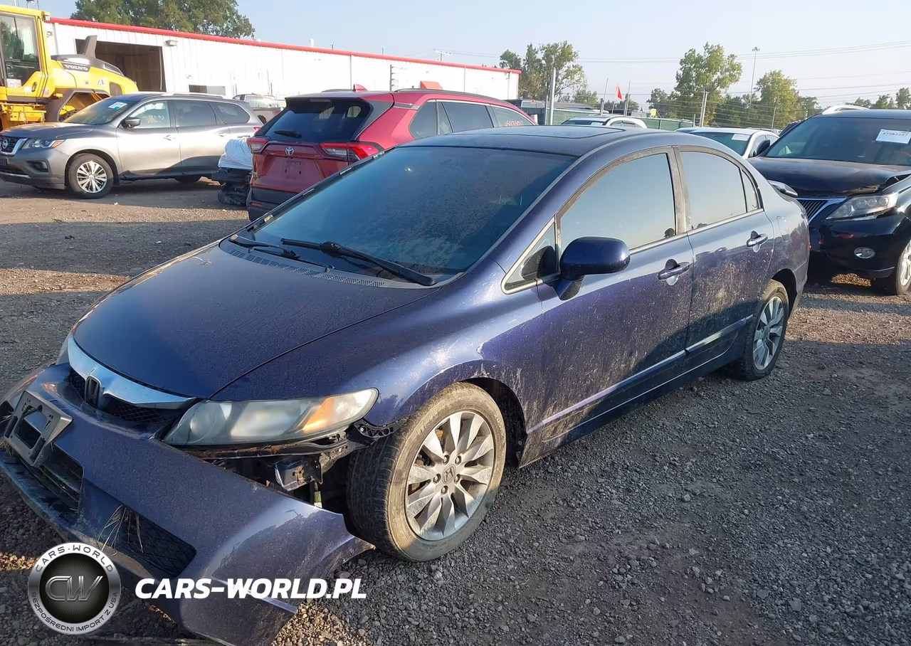 2010 Honda Civic Ex VIN:19XFA1F8XAE005421 - 2