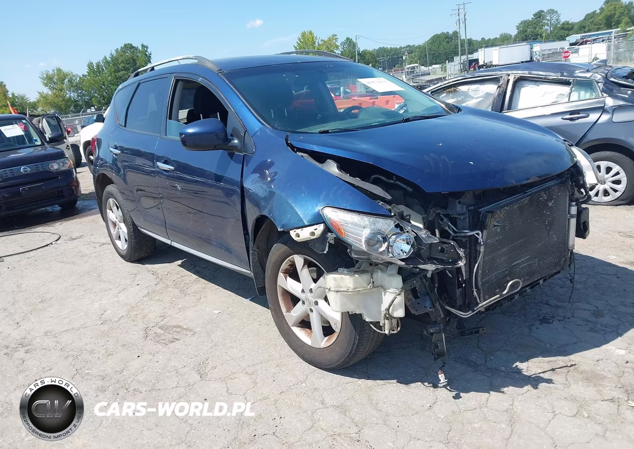 2009 Nissan Murano S VIN:JN8AZ18W39W130880 - 1