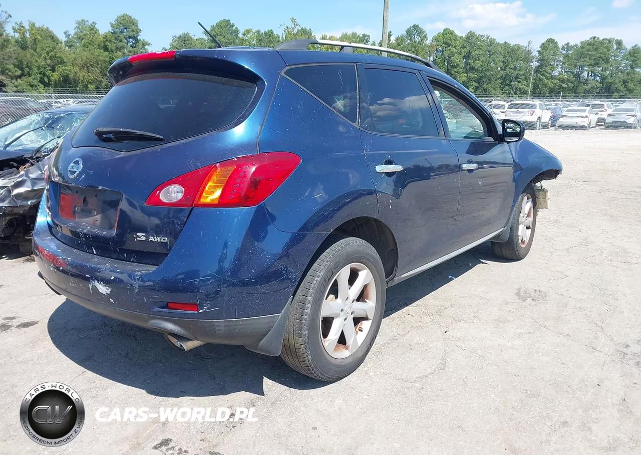 2009 Nissan Murano S VIN:JN8AZ18W39W130880 - 4
