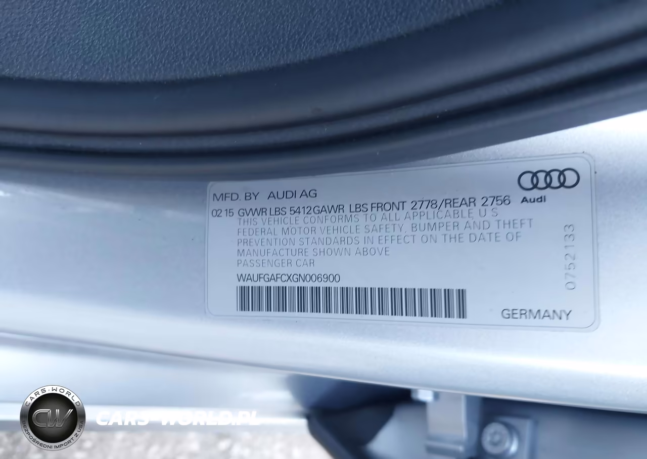 2016 Audi A6 3.0T Premium Plus VIN:WAUFGAFCXGN006900 - 9