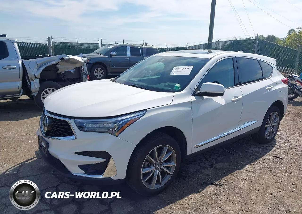 2020 Acura Rdx Technology Package VIN:5J8TC2H52LL008962 - 2
