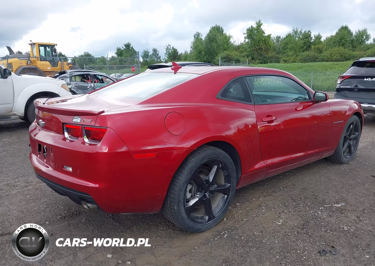 2013 Chevrolet Camaro 2Lt VIN:2G1FC1E33D9237399 - 4