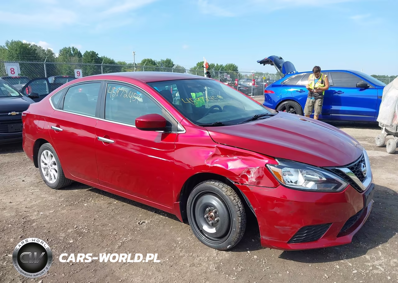 2019 Nissan Sentra Sv VIN:3N1AB7AP2KY221968 - 1