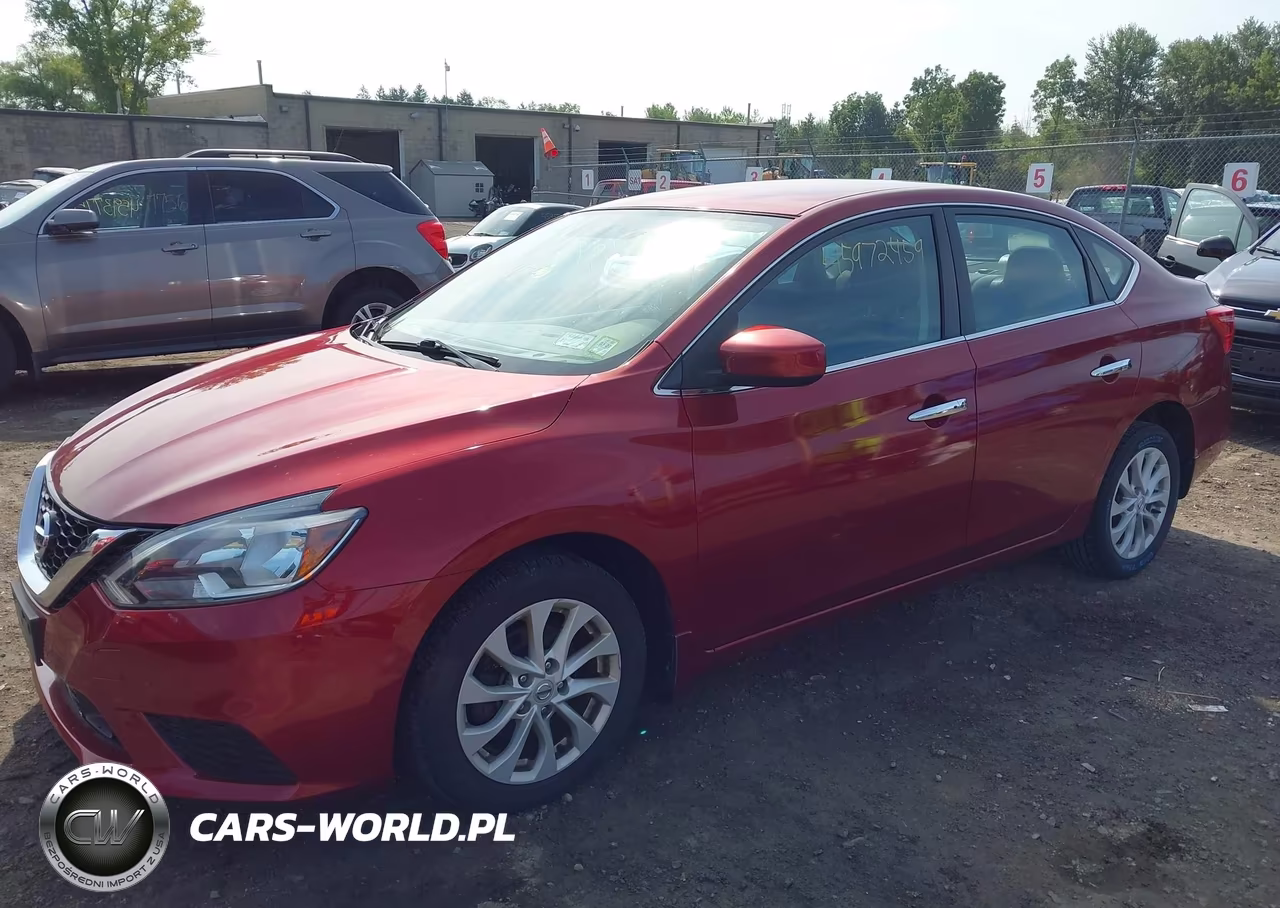 2019 Nissan Sentra Sv VIN:3N1AB7AP2KY221968 - 2